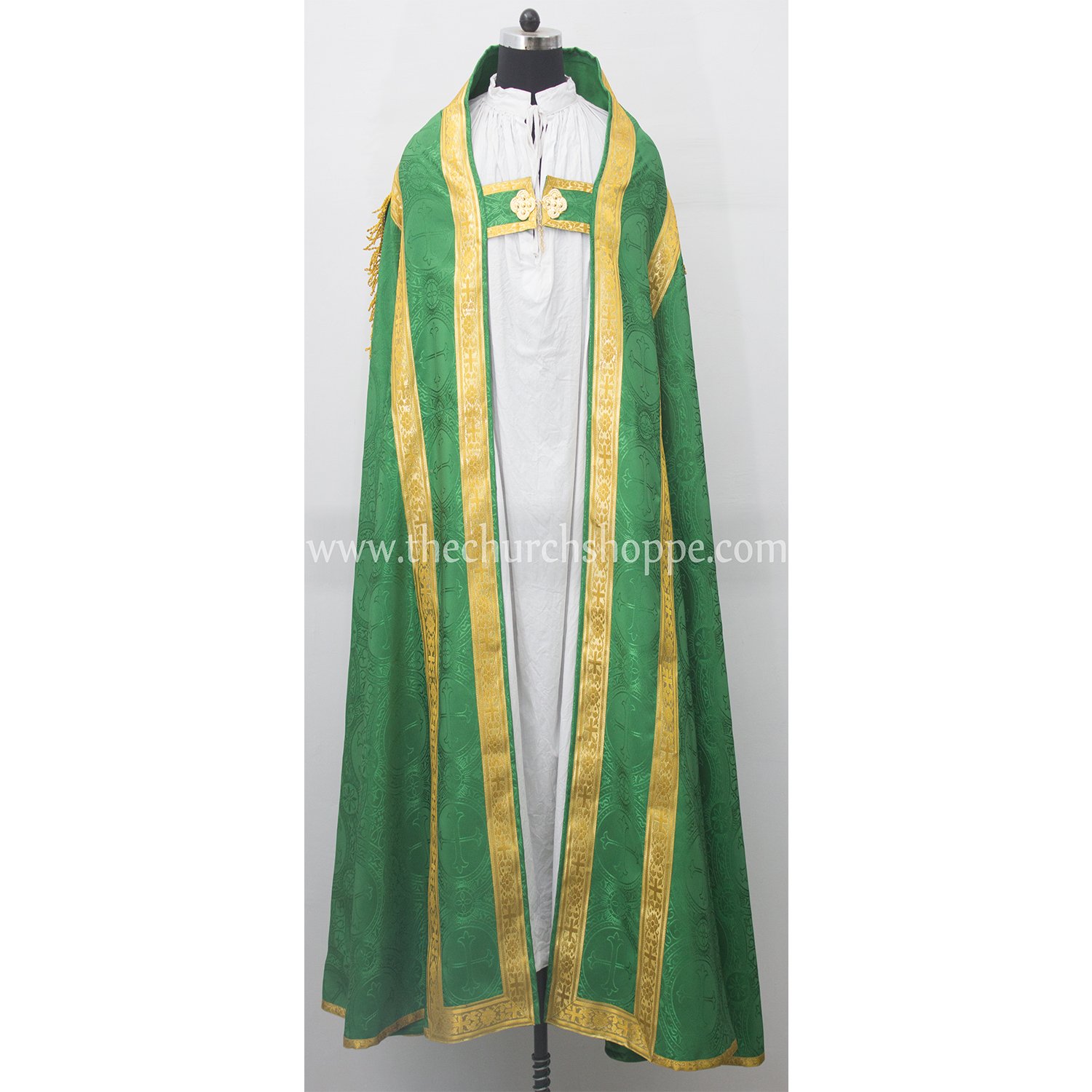 Gold Roman Fiddleback Chasuble And Mass Set With Three Holy Hearts Embroidery – The Church Shoppe
