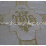 WHITE FUNERAL PALL FOR REQUIEM MASS – 8'X12' - Image 4