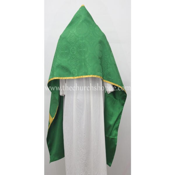 GREEN SET OF 2 ROMAN CATHOLIC CHURCH VIMPS