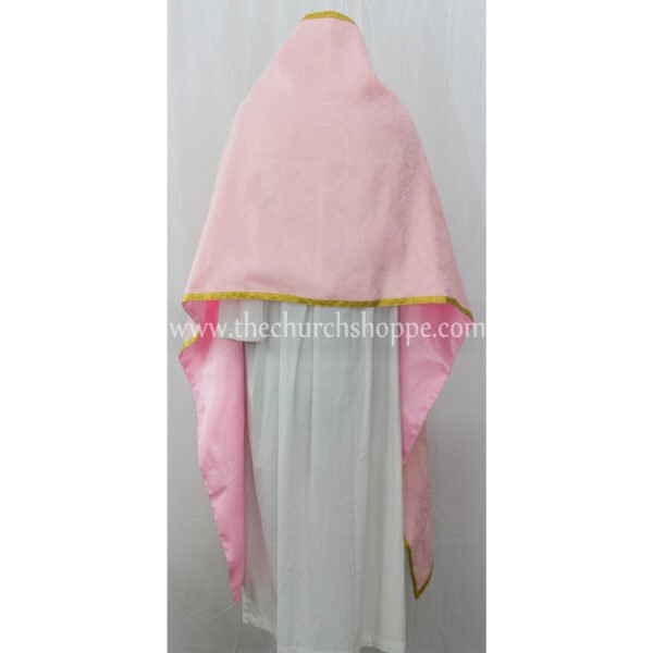 LIGHT ROSE SET OF 2 ROMAN CATHOLIC CHURCH VIMPS