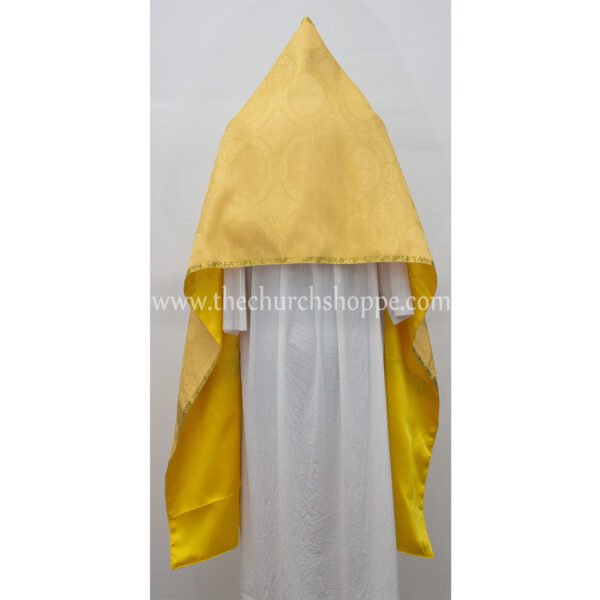 YELLOW SET OF 2 ROMAN CATHOLIC CHURCH VIMPS