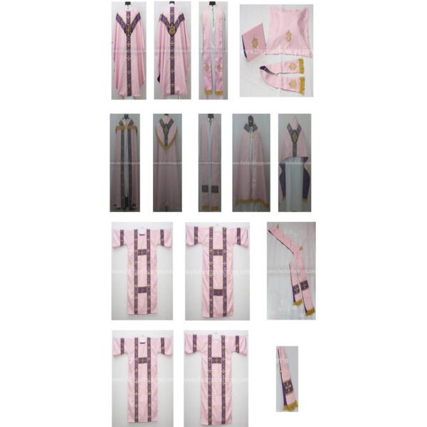 LIGHT ROSE GOTHIC SOLEMN HIGH MASS SET