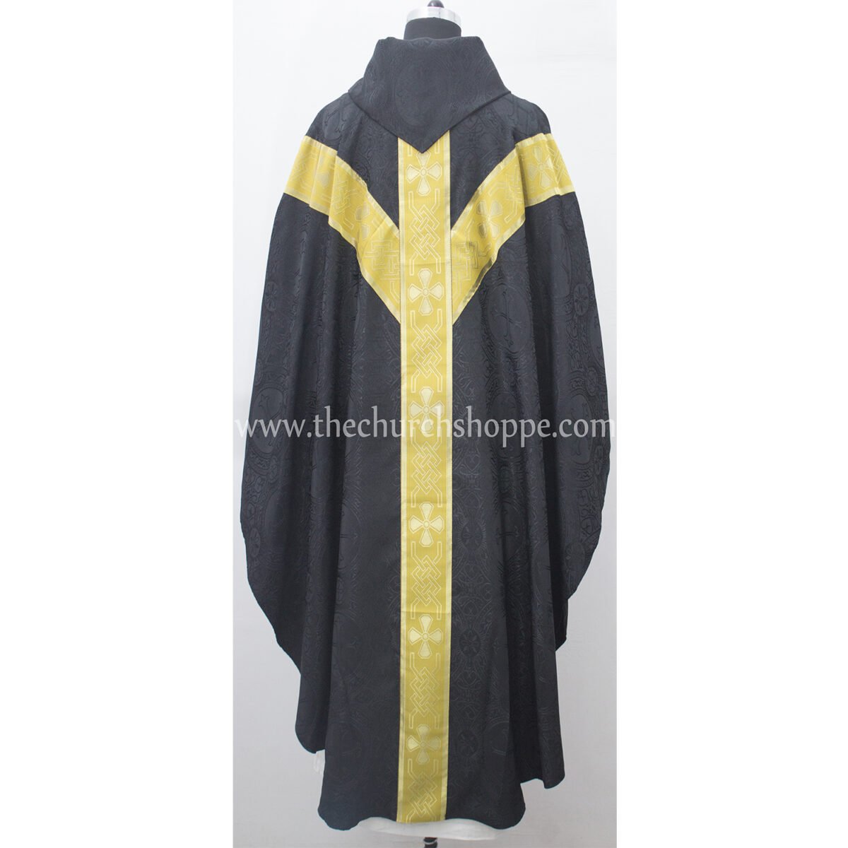 BLACK GOTHIC VESTMENT - Image 2
