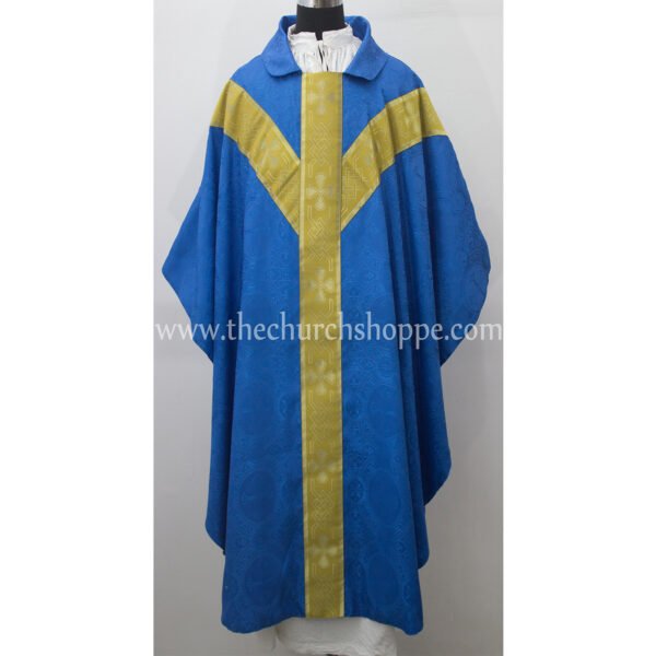 BLUE GOTHIC VESTMENT