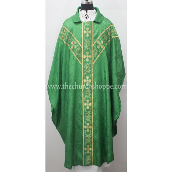 GREEN GOTHIC VESTMENT