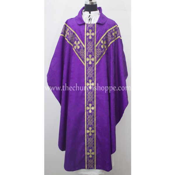PURPLE GOTHIC VESTMENT