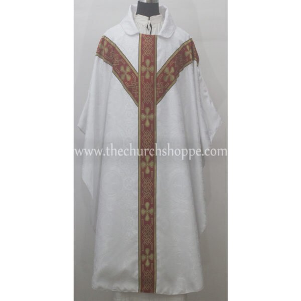 WHITE GOTHIC VESTMENT