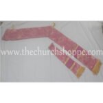 METALLIC DARK ROSE SPANISH DALMATIC VESTMENT WITH DEACON’S STOLE AND MANIPLE - Image 2