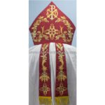 RED MITRE WITH PAX EMBROIDERY - Image 2