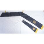 BLACK ROMAN DALMATIC VESTMENT WITH DEACON’S STOLE AND MANIPLE - Image 3