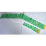 GREEN ROMAN DALMATIC VESTMENT WITH DEACON’S STOLE AND MANIPLE - Image 3