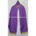 PURPLE HUMERAL VEIL WITH PAX  EMBROIDERY - Image 2