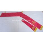 RED GOTHIC DALMATIC VESTMENT WITH DEACON’S STOLE AND MANIPLE - Image 3