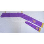 VIOLET GOTHIC DALMATIC VESTMENT WITH DEACON’S STOLE AND MANIPLE - Image 3